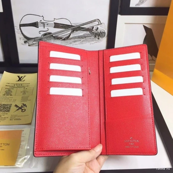 Affordable Louis Supreme Vuitton wallet 0726